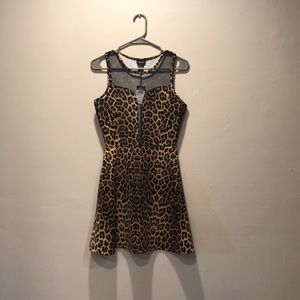 Leopard print rue 21 dress